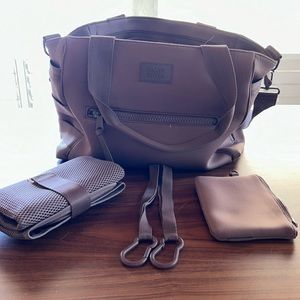 Dagne Dover Wade Tote Large Diaper Bag in Dune